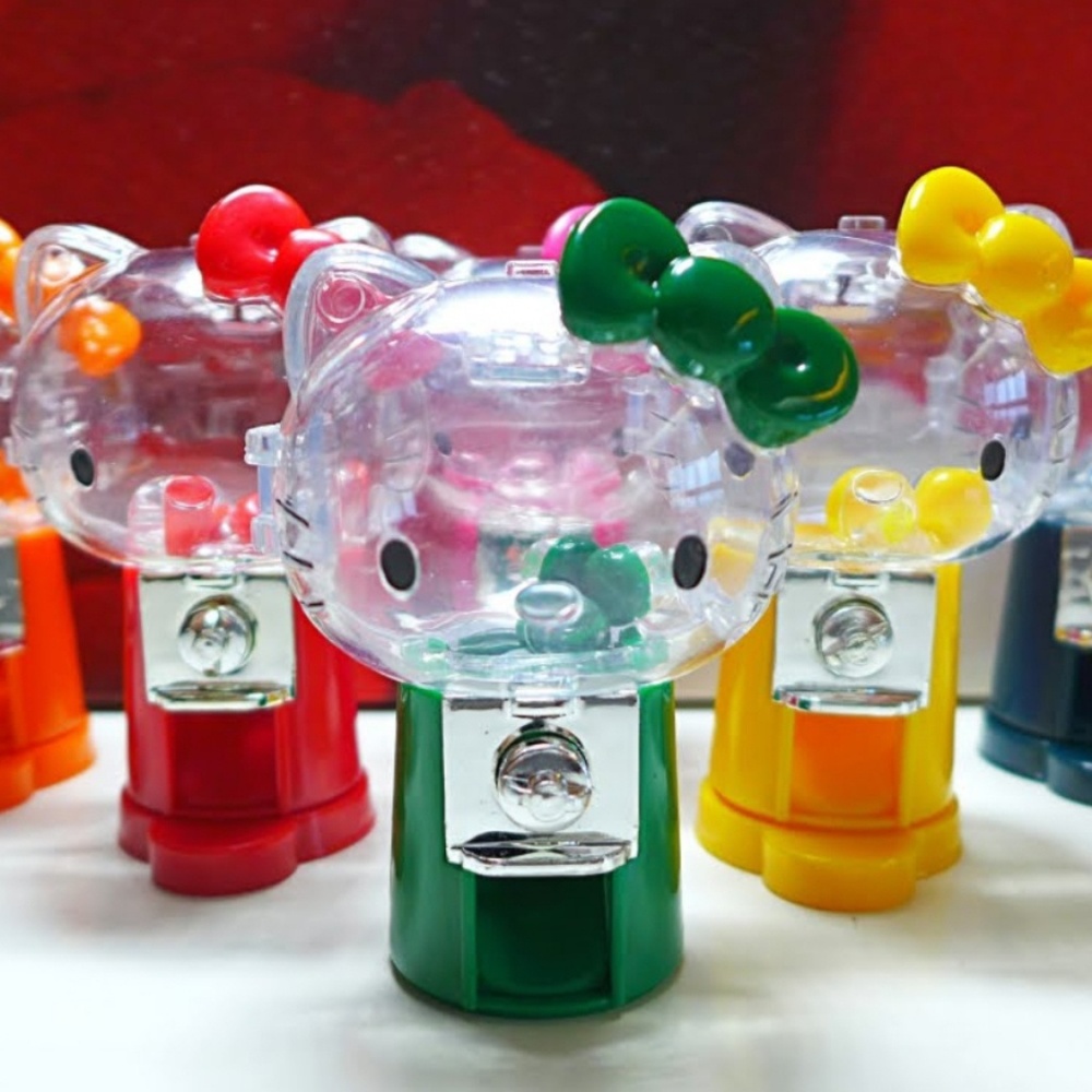 ISO Any HELLO KITTY Shaped Gumball Machines